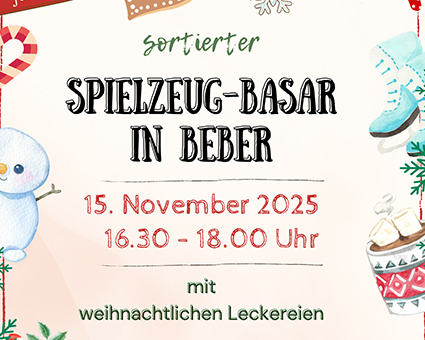 Spielzeug-Basar in Beber