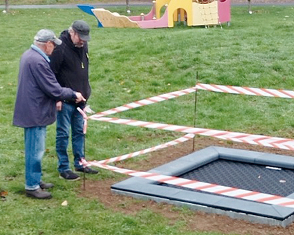 Luftsprünge im Süntel-Panorama